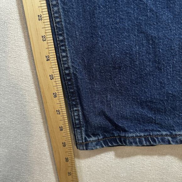 Universal Thread Jeans Women's 8 Highest Rise Straight Leg Denim Button Fly - Picture 9 of 11